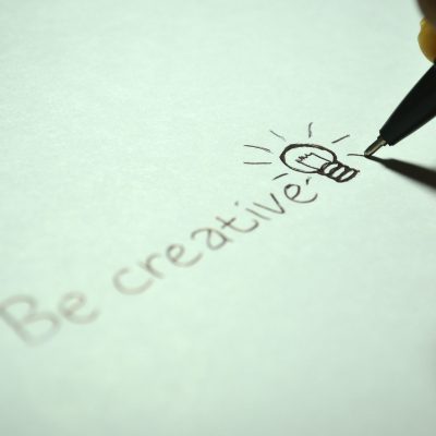 Be creative